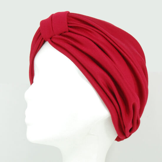 Turbante Hombre Rojo/Blanco